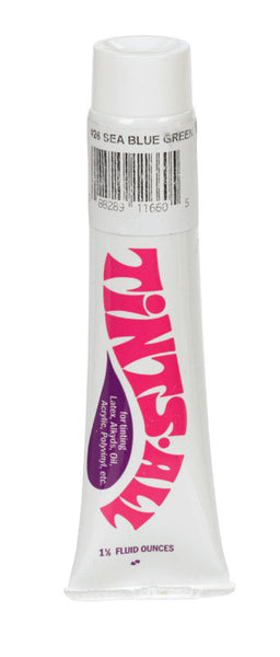 Tints-All Sea Blue Green Colorante para pintura, 1,5 oz (paquete de 6)