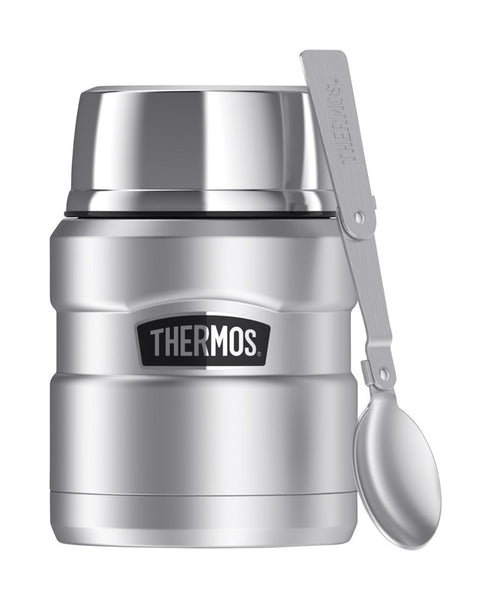 TERMO PARA ALIMENTOS DE 16 OZ DE ACERO INOXIDABLE
