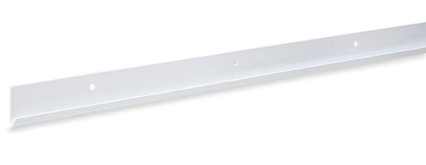 Rubbermaid .5 in. H x 1.7 in. W x 80 in. L Steel Fast Track Rail 1 pk (Pack of 10)