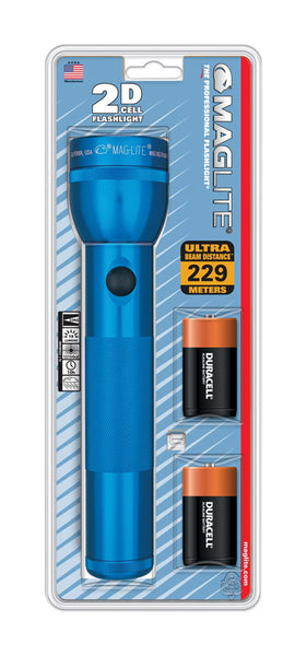 Linterna Maglite de xenón azul de 19 lm, batería tipo D