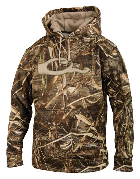 Sudadera con capucha y manga larga para hombre Drake MST S Realtree Max-5