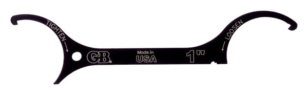 Gardner Bender 1 in. S SAE Locknut Wrench .39 in. L 1 pc