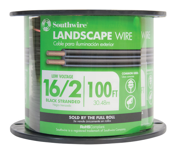 Southwire Landscape Wire 16 Ga, 2 Conductor 150 V 20 Deg C 100 '