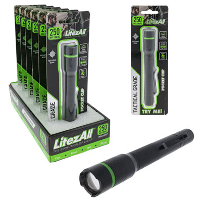 Bolígrafo táctico LED de 250 lúmenes