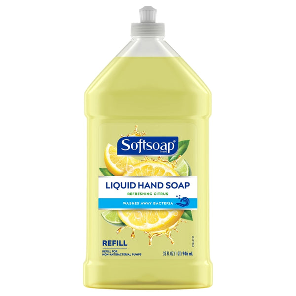 Jabón líquido para manos con aroma a cítricos Softsoap, 50 oz (paquete de 6)