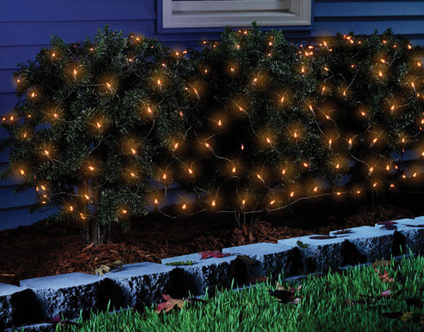 Sienna Net Light Lighted Halloween Lights 4 in. W 100 pk