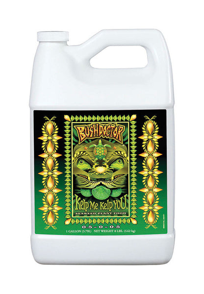Fertilizante orgánico FoxFarm BushDoctor Kelp Me Kelp You 1 galón.