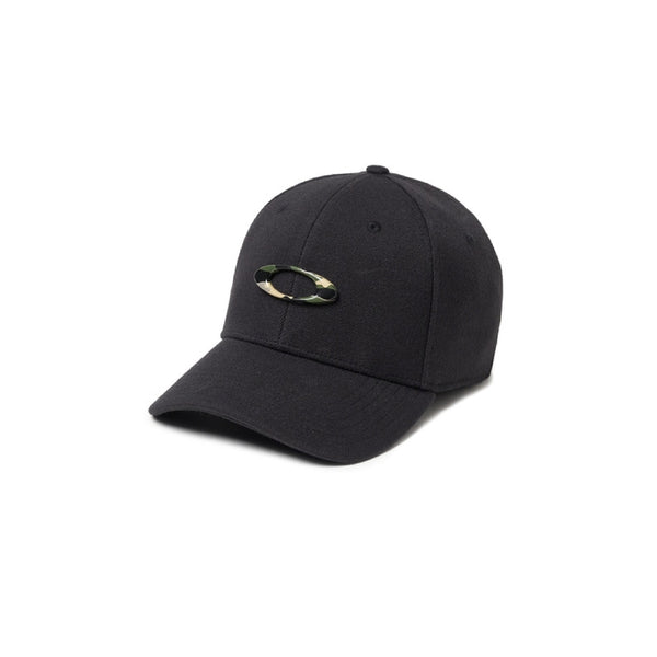 Gorra Oakley Tincan negra/camuflaje gráfico talla S/M