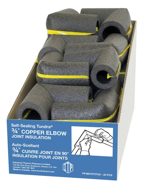 Armacell Self Sealing 9.5 in. L Polyethylene Pipe Insulation Elbow