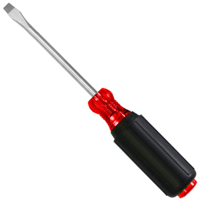 Destornillador de punta ranurada, 1/4 x 4 pulg.