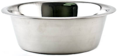 Pet Dish, Stainless Steel, 3-Qt.