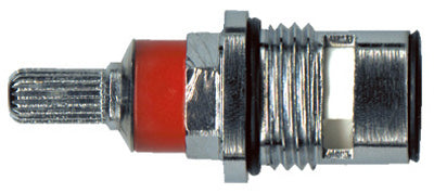 Vástago de grifo Kohler, cromado y cerámico, caliente