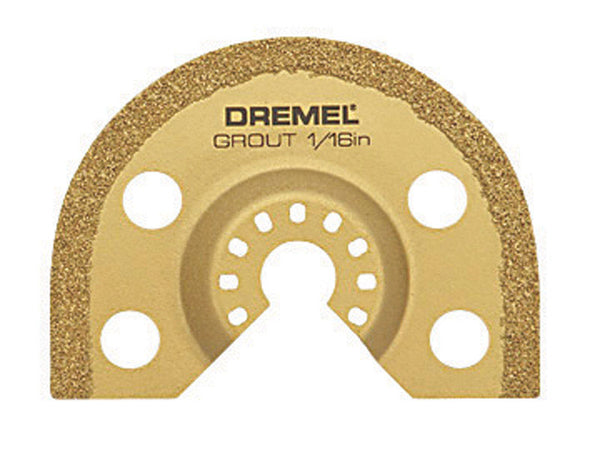 Hoja para quitar lechada de acero Dremel Multi-Max de 1/16 pulg., paquete de 1