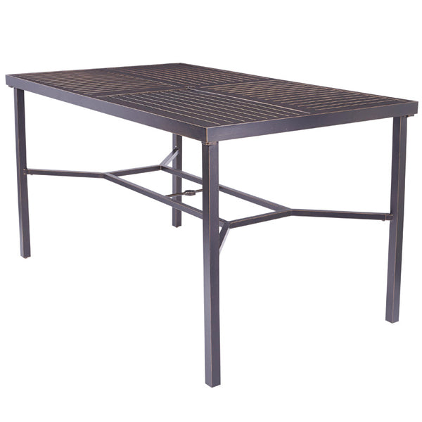 Living Accents Brown Ellington Dining Table