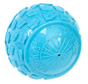 Cycle Dog Rhr-B-M Medium Blue Retreads High Roller Dog Toy
