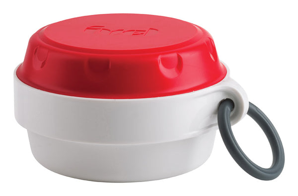 SNACK CONTR RD/BLANCO 8 OZ
