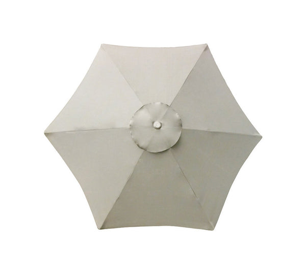 Sombrilla Living Accents de 1 1/2" de profundidad, poliéster, color natural