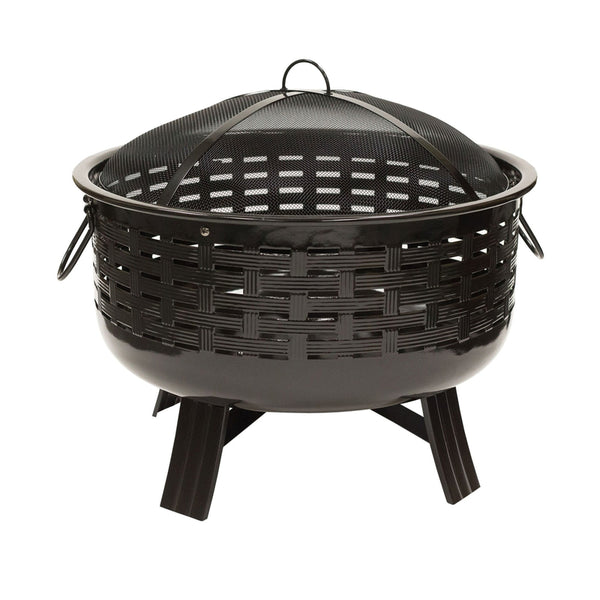 Landmann Fireglow Wood Fire Pit 23 in. H X 25.25 in. W X 28 in. D Steel