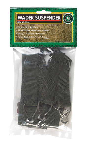 Academy Broadway 28 in. 50 in. Fabric Nylon Chest Wader Suspender Green