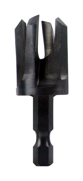 Make it Snappy 1/2 pulg. X 2 pulg. L Cortador de tapón cónico de acero hexagonal 1 pieza
