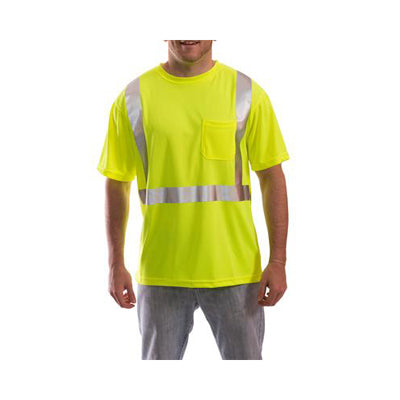 Job XL Fluo YEL/GRN Tee