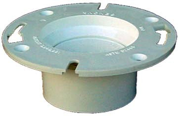 Genova Products 75134 4" X 3" Sch. 40 Pvc-Dwv Pop Top Closet Flange