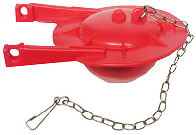 Válvula de descarga para inodoro estilo Toto, color rojo, 3 pulgadas