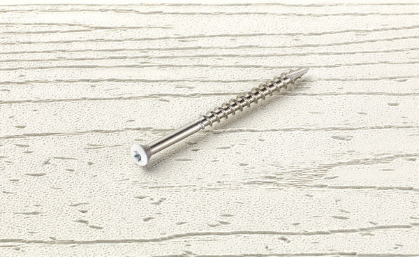 TORNILLOS DE CUBIERTA 8X2-1/2 BLANCO 1#