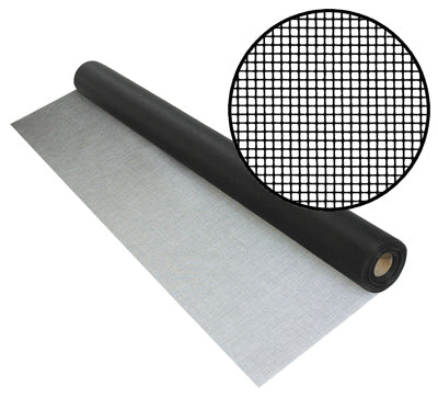 96" x 25' Black Fiberglass Screen