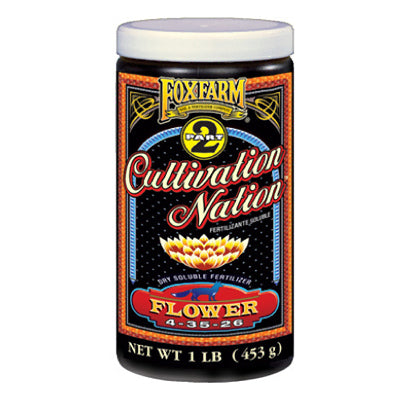 FoxFarm Cultivation Nation Flower, líquido, parte 2 de 2, 1 libra.