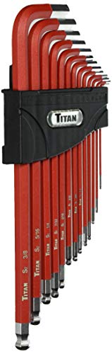TITAN 9PC SAE HEX KEY SET