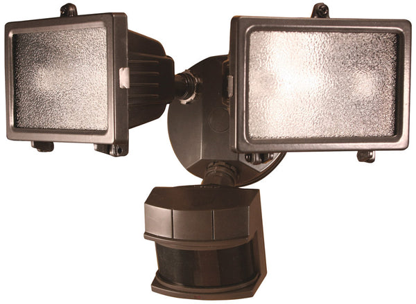 Heath Zenith Motion-Sensing Hardwired Bronze Security Light