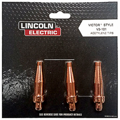 Puntas de corte de acetileno, Victor Serie 3, 3 piezas.