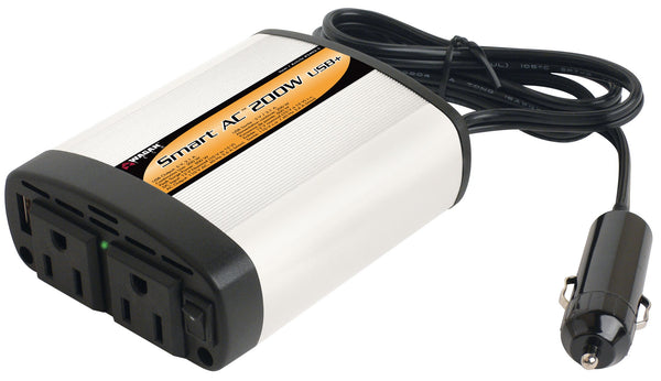 Wagan Tech 2402-5 200 Watt USB Inverter