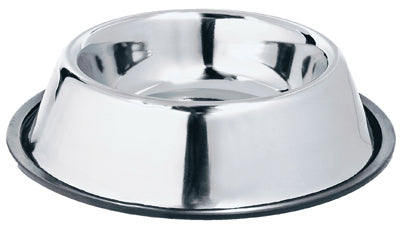 Cuenco antideslizante para mascotas, acero inoxidable, 32 oz.