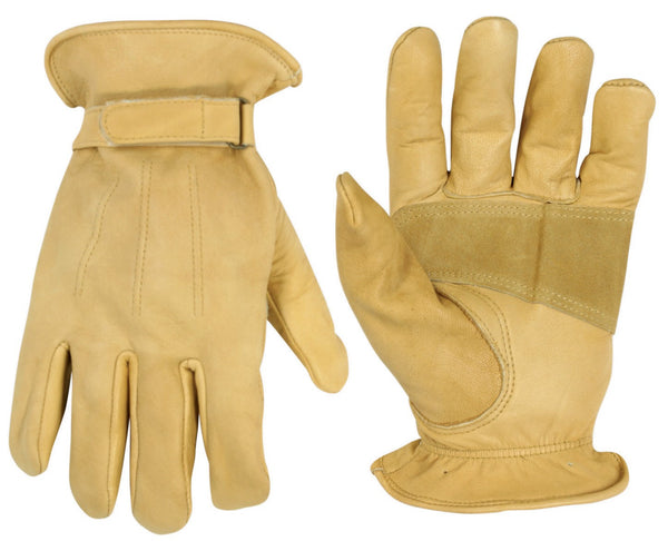 Clc Work Gear 2058l Large Top Grain Cowhide Driver Men'S Work Gloves