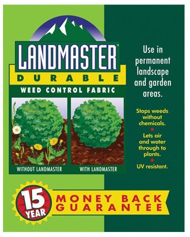Easy Gardener 301041 3' X 50' Landmaster Durable Weed Control Fabric