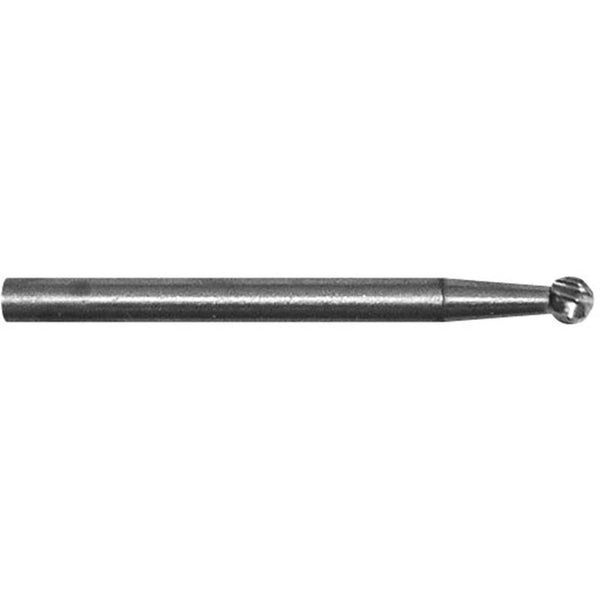 Broca y herramienta Century de 1/8 pulg. de diámetro x 3-1/2 pulg. de largo, cortadora de bolas de acero de alta velocidad, 1 pieza (paquete de 3)