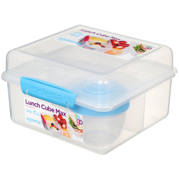 Sistema 67.63 oz Clear Food Storage Container 1 pk