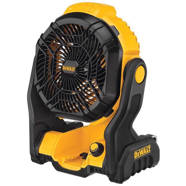 Ventilador para sitio de trabajo de velocidad variable DeWalt 20V MAX de 11 pulg. de alto x 11 pulg. de profundidad
