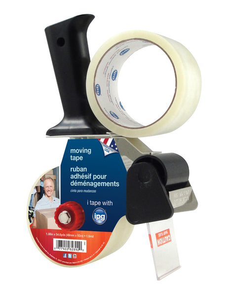 Intertape Polymer Group 91372 1.88 X 54.6 Yards Clear Moving Tape & Dispenser Set