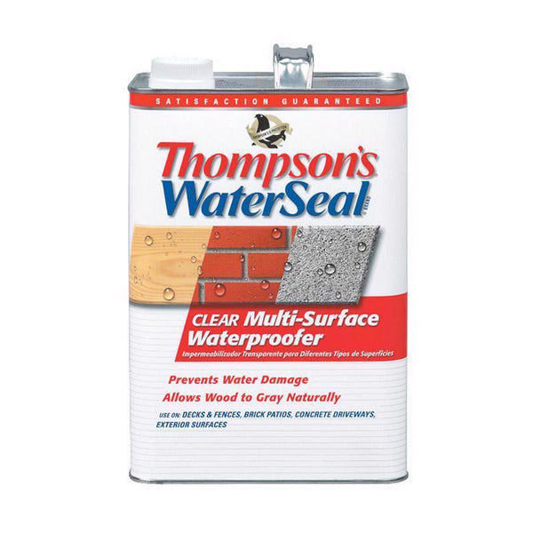Thompsons Waterseal 24101 1 Gallon Clear Waterseal® Multi-Surface Waterproofer (Pack Of 4)