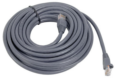 Cable de red Cat6, 250 MHz, gris, 25 pies.