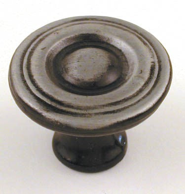 Ultra Hardware 41532 1-1/8 Antique Steel Trendset High Density Zinc Knob