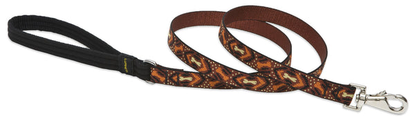 Correa para perros Down Under de 3/4 x 4 pies de Lupine Collars & Leads 46107