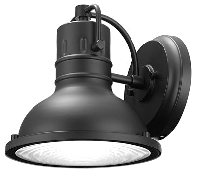 Farol de pared para exterior Harbor Collection, negro mate
