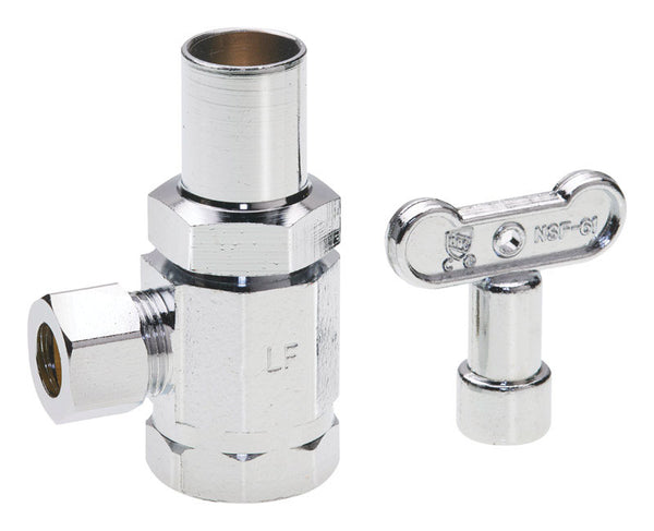ANG VLV 1/2FX3/8C W/KEY