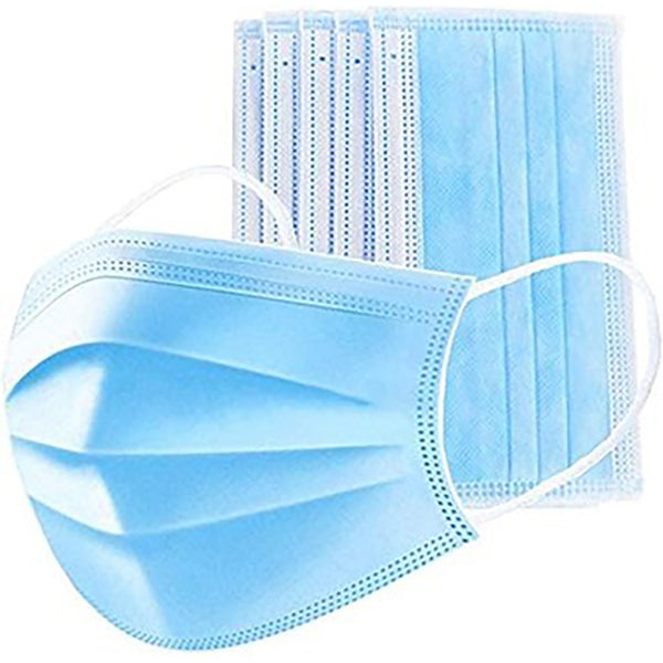 Meridian Point Face Mask Blue 50 pk
