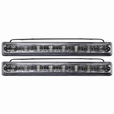 LED Daytime Running Accent Lights, Slim, White, 6 x .75 x 1.75-In., 2-Pk.