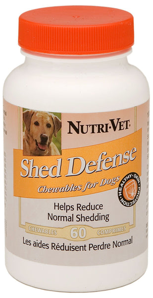 Nutri Vet Nutritionals 03806 Shed Defense Chewable 60 Count